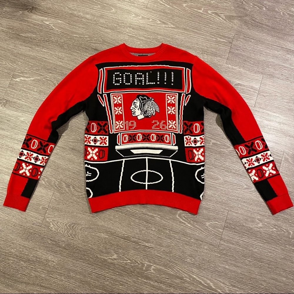 Chicago Blackhawks NHL exclusive sweater